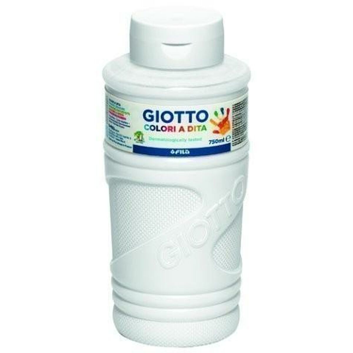 Fingermaling Giotto Hvid 750 ml (6 enheder)